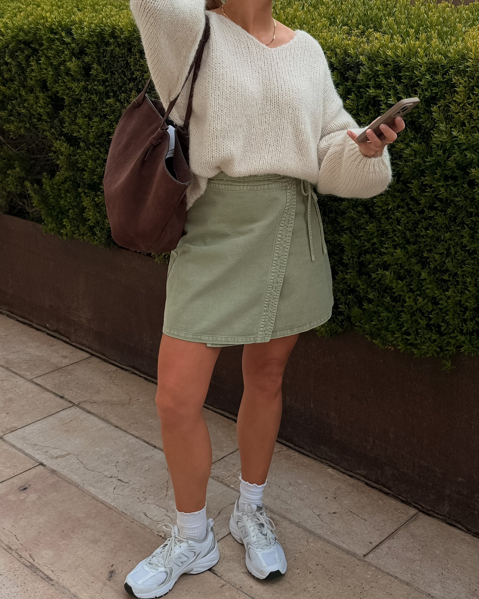 VMLIZA Short Skirt - Laurel Wreath